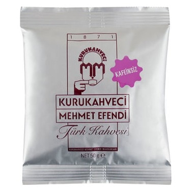Mehmet Efendi Türk Kahvesi Kafeinsiz 50GR