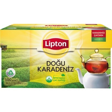 Lipton Doğu Karadeniz Demlik Poşet Çayı 320GR 100Lü