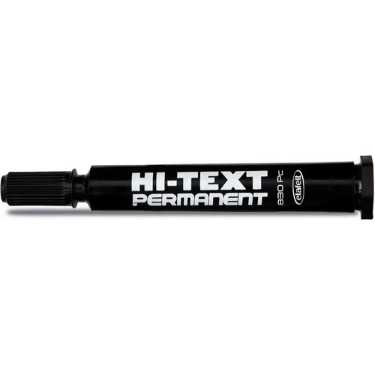 Hitex 830PB Permanent Kalem Yuvarlak Uç Siyah