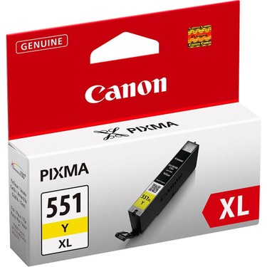 Canon CLI-551XL-Y Mürekkep Kartuş Sarı