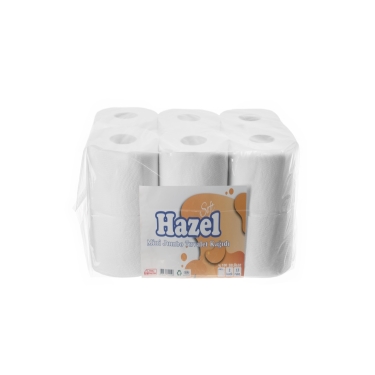 Hazel Mini Jumbo Tuvalet Kağıdı 4 KG 12 Lı