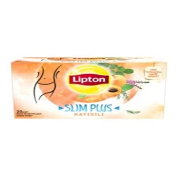 Lipton Slim Plus Kayısılı 36 GR 20 Li